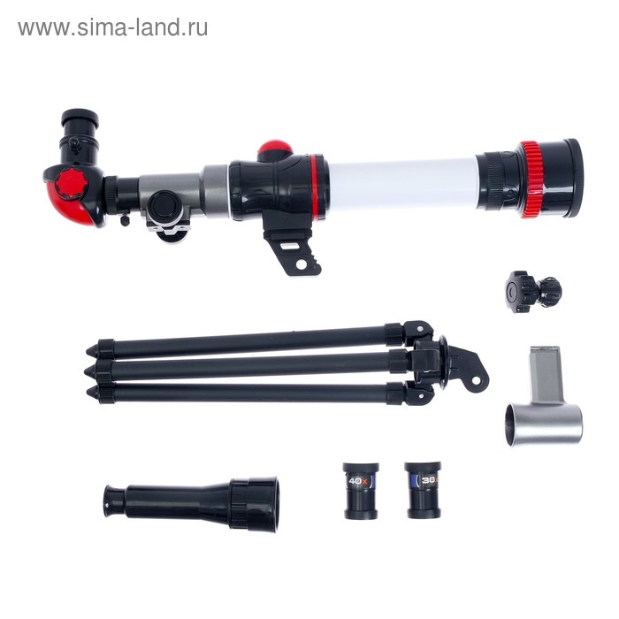 Игрушка детская телескоп &laquo;Юный астроном&raquo;, 20х, 30х, 40х