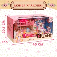 Набор игровой &laquo;Зайчики&raquo; с мебелью и аксессуарами