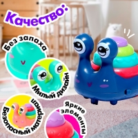 Развивающая игрушка &laquo;Улиточка&raquo;, двигается, МИКС