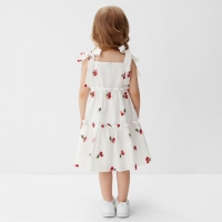 Сарафан для девочки MINAKU, цвет белый, рост 122 см