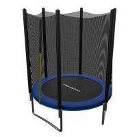 Батут ONLYTOP, d=183 см, высота сетки 173 см, цвет синий Батут ONLYTOP, d=183 см, высота сетки 173 см, цвет синий