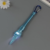 Фонарик свет на карабине "Меч" мигает, 3 режима, ультрафиолет, лазер 2х3х19 см МИКС Фонарик свет на карабине "Меч" мигает, 3 режима, ультрафиолет, лазер 2х3х19 см МИКС