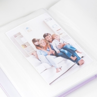 Фотоальбом на 100 фото 13х18 см "Зайчик" 19,5х15,5х4 см