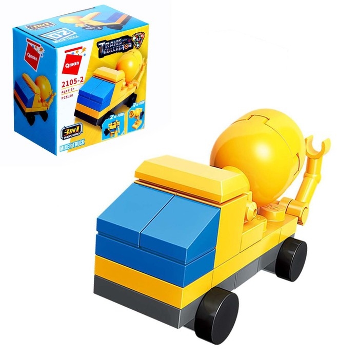 Конструктор &laquo;Транспорт&raquo;, 10 видов, МИКС