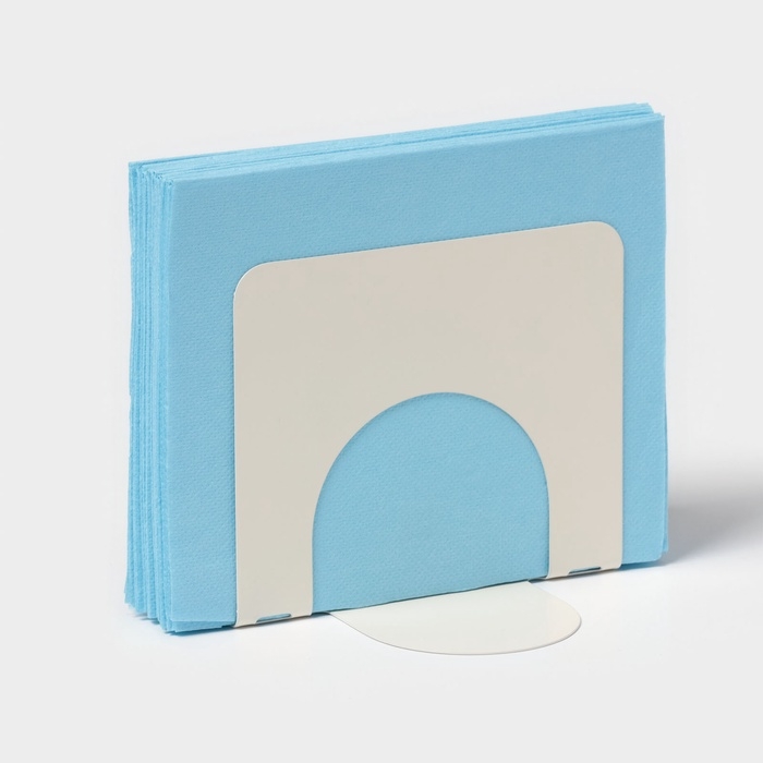 Салфетница Доляна &laquo;Трансформер&raquo;, 10&times;12 см, белая