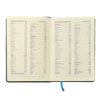 Ежедневник недатированный А5, 116 листов в клетку, с хлястиком, обложка кожзам, МИКС Ежедневник недатированный А5, 116 листов в клетку, с хлястиком, обложка кожзам, МИКС