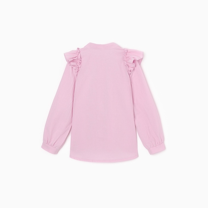 Блузка для девочки MINAKU цвет сиреневый, рост 128 см