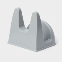 Подставка под крышку, 13×11,7×12,5 см, цвет серый Подставка под крышку, 13×11,7×12,5 см, цвет серый