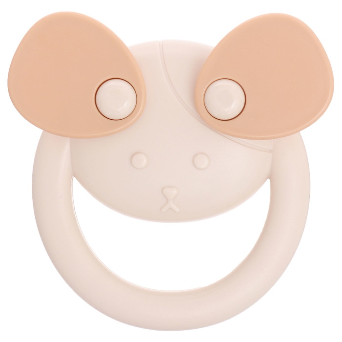 Погремушка «Собачка», с прорезывателем для зубов, пищевой силикон Погремушка «Собачка», с прорезывателем для зубов, пищевой силикон