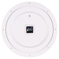 Часы настенные, интерьерные "Классика", бесшумные, d-48 см, белые