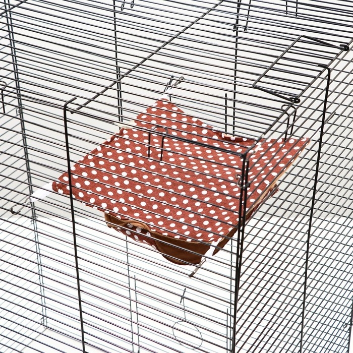 Гамак "Подвесной" для грызунов 23*23 см, бязь, флис
