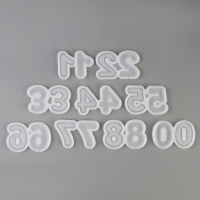 Молды силиконовые &laquo;Цифры&raquo;, набор, 9 &times; 5 &times; 8 см