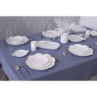 Блюдо керамическое &laquo;Сьюзен&raquo;, 18&times;13,5 см, цвет белый