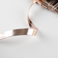 Косая бейка, кожзам, 15 мм × 10 ± 1 м, цвет песочный Косая бейка, кожзам, 15 мм × 10 ± 1 м, цвет песочный