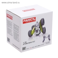 Машина-перевёртыш радиоуправляемая &laquo;Трюкач&raquo;, работает от аккумулятора, цвет зелёный