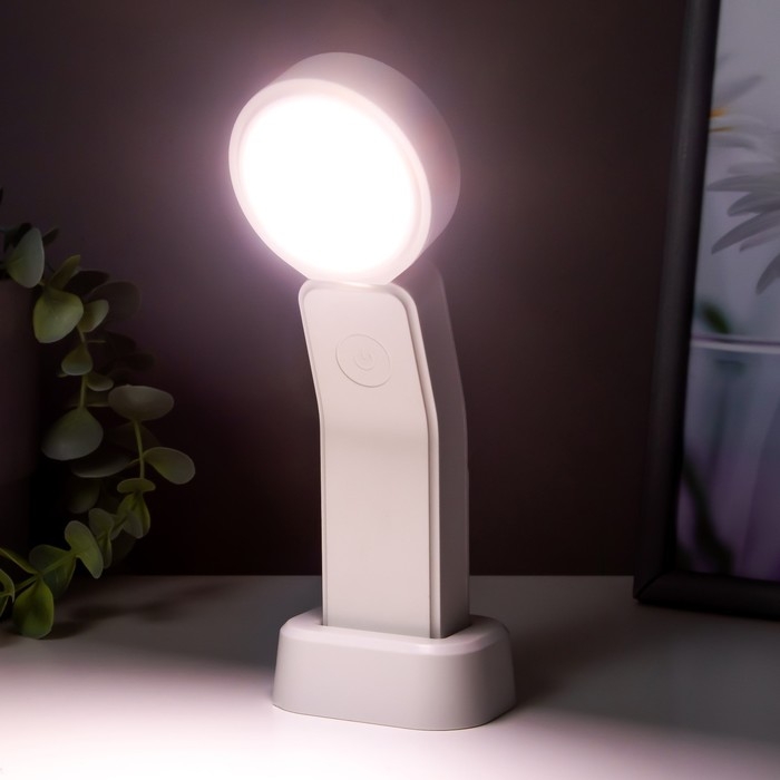 Светильник "Тренти" LED 3Вт USB белый 2х6,5х19 см