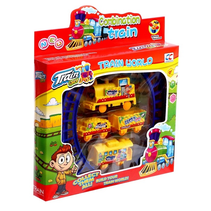 Железная дорога «Путешествие», работает от батареек Железная дорога «Путешествие», работает от батареек