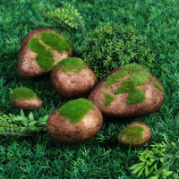 Мох искусственный &laquo;Камни&raquo;, набор 6 шт., Greengo