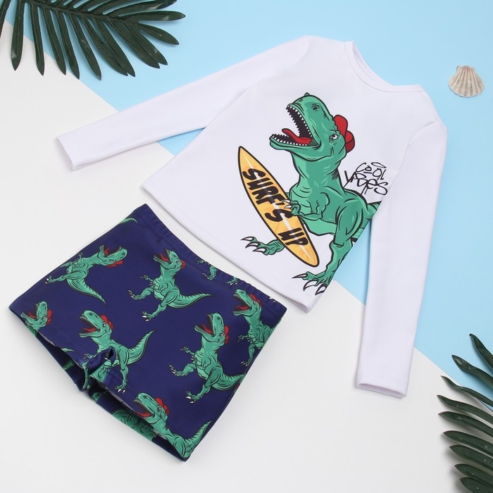 Купальник детский KAFTAN Купальник детский KAFTAN "Динозавр", рост 122-128 (34)