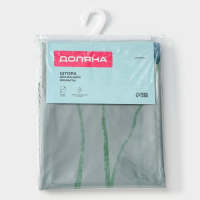 Штора для ванной Доляна «Синие маки», 180×180 см, EVA Штора для ванной Доляна «Синие маки», 180×180 см, EVA