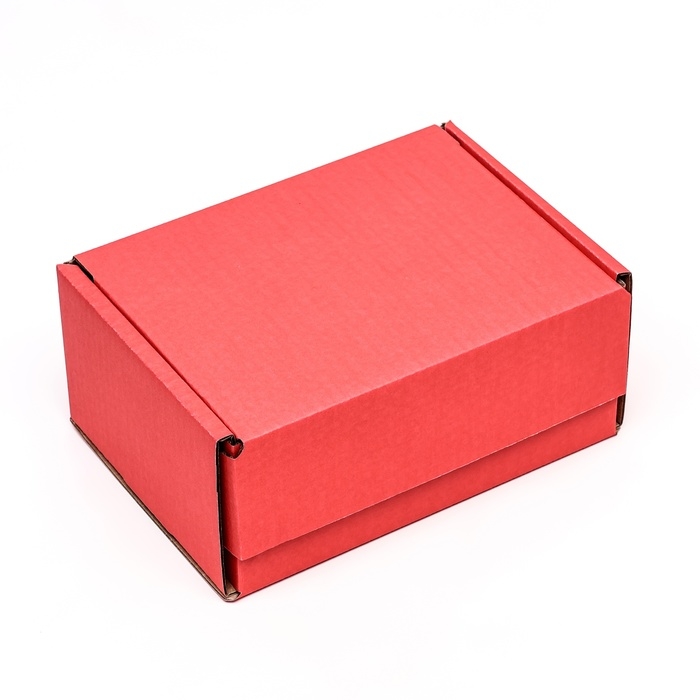 Коробка самосборная, красная, 22 х 16,5 х 10 см Коробка самосборная, красная, 22 х 16,5 х 10 см