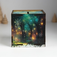 Копилка куб "Загадывай, всё сбудется" 10х10х10 см