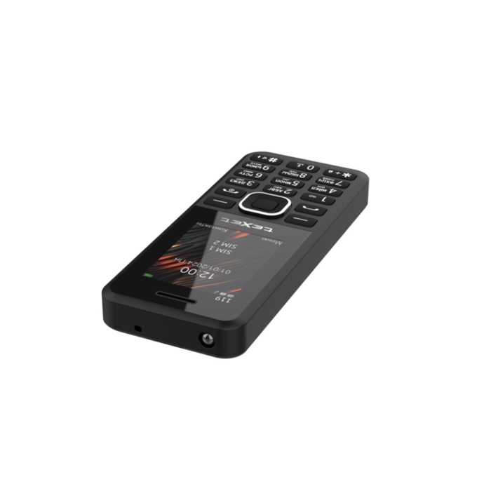 Сотовый телефон TEXET TM-119, 1.77", 2 sim, 32Мб, FM, 600 мАч, чёрный