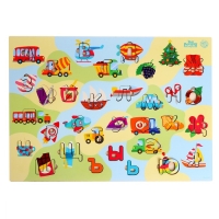 Головоломка. Алфавит-невидимка &laquo;&lrm;Машинки&raquo;