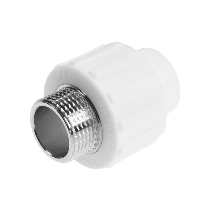 Муфта MeerPlast, 20 мм x 3/4 Муфта MeerPlast, 20 мм x 3/4" , наружная резьба