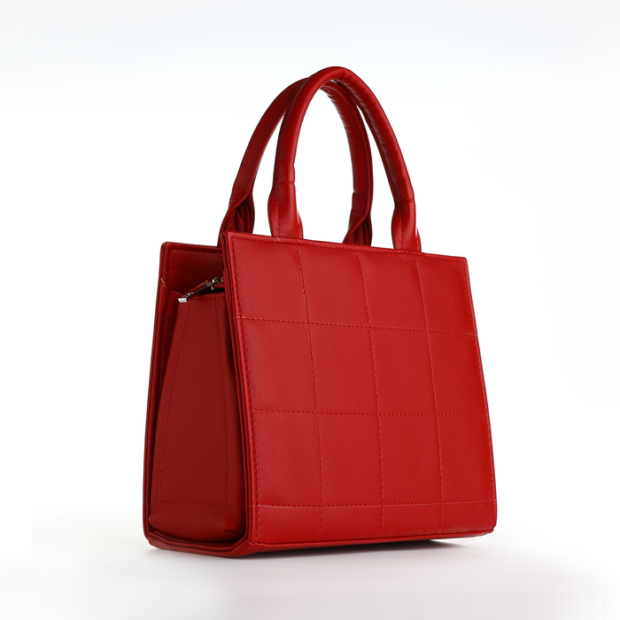 Сумка женская TEXTURA, тоут, средний размер, цвет красный Сумка женская TEXTURA, тоут, средний размер, цвет красный