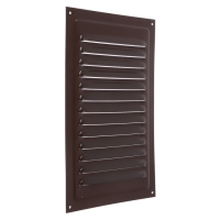 Решетка вентиляционная ZEIN Люкс РМ2030КР, 200 х 300 мм, с сеткой, металлическая, коричневая Решетка вентиляционная ZEIN Люкс РМ2030КР, 200 х 300 мм, с сеткой, металлическая, коричневая