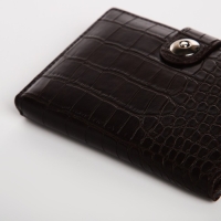 Обложка для документов 2 в 1: автодокументы, паспорт, цвет коричневый