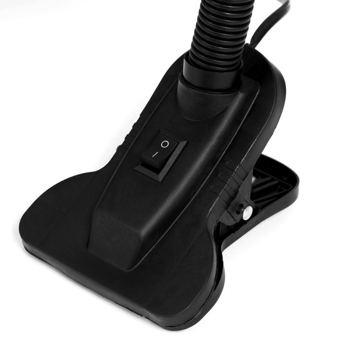 Лампа настольная Е27, с выкл. на зажиме (220В) желтая (108В) RISALUX Лампа настольная Е27, с выкл. на зажиме (220В) желтая (108В) RISALUX