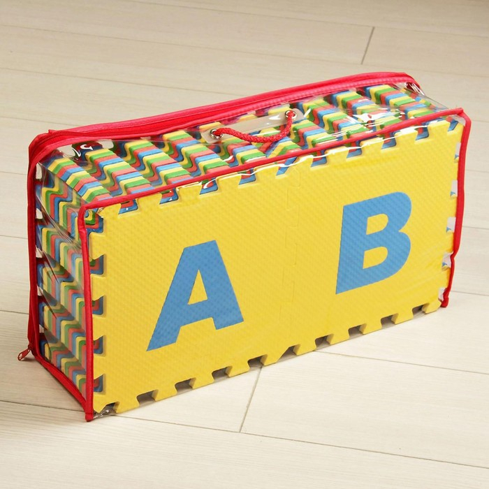 Мягкий пол развивающий «Алфавит Английский» Мягкий пол развивающий «Алфавит Английский»