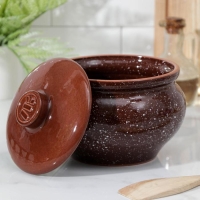 Горшочек традиционный «Мрамор коричневый», 1 л Горшочек традиционный «Мрамор коричневый», 1 л