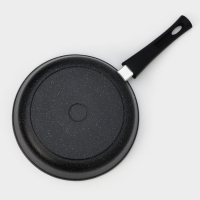 Сковорода Доляна &laquo;Элит&raquo;, d=26 см, съёмная ручка, стеклянная крышка, антипригарное покрытие