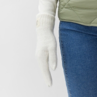 Перчатки женские MIST с шерстью кролика, р-р 22 см, цв. молочный Перчатки женские MIST с шерстью кролика, р-р 22 см, цв. молочный