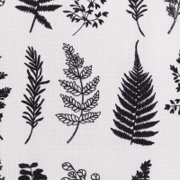 Полотенце кухонное Доляна &laquo;Листья&raquo; 35х60 см, 100% хлопок, 160г/м2