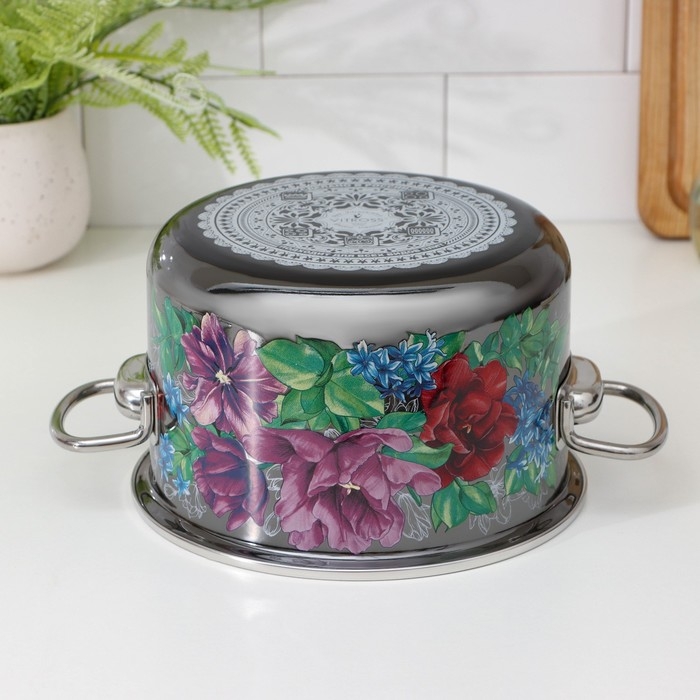 Кастрюля эмалированная цилиндрическая Catalina, 3 л, индукция Кастрюля эмалированная цилиндрическая Catalina, 3 л, индукция