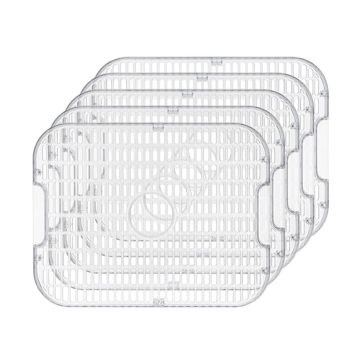 Сушилка для овощей и фруктов Kitfort KT-1912, 250 Вт, 5 ярусов, серебристая Сушилка для овощей и фруктов Kitfort KT-1912, 250 Вт, 5 ярусов, серебристая