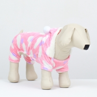 Комбинезон "Любовь" с капюшоном, размер XL (ДС 40 см, ОГ 50 см, ОШ 40 см), розовый Комбинезон "Любовь" с капюшоном, размер XL (ДС 40 см, ОГ 50 см, ОШ 40 см), розовый