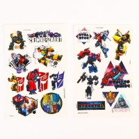Набор детских татуировок + маска супергероя &laquo;Трансформеры&raquo; Бамблби, сделай маску+переводки Transformers
