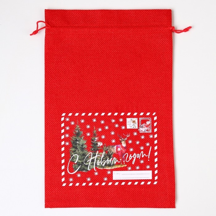Мешок с термонаклейкой &laquo;Письмо с Севера&raquo;, 20 х 30 см +/- 1.5 см, Новый год