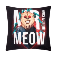 Подушка Этель "Lion king" 40х40 см, велюр, 100% п/э Подушка Этель "Lion king" 40х40 см, велюр, 100% п/э