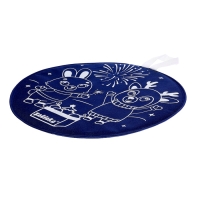 Ледянка мягкая, детская &laquo;Друзья&raquo;, диаметр 45 см, цвет синий