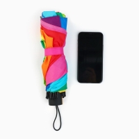 Зонт женский радужный &laquo;Время дождя и чудес&raquo;, 10 спиц.