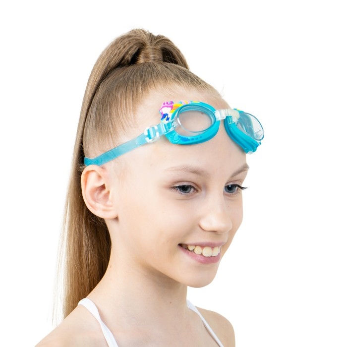 Очки для плавания детские ONLYTOP &laquo;Русалки&raquo;, цвет МИКС