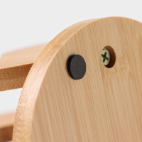 Набор чайный керамический на деревянной подставке «Эстет», 6 предметов: 2 чашки 200 мл, 2 подставки 9,5 см, 2 ложки, цвет белый Набор чайный керамический на деревянной подставке «Эстет», 6 предметов: 2 чашки 200 мл, 2 подставки 9,5 см, 2 ложки, цвет белый