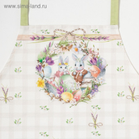 Фартук Этель &laquo;Уютная Пасха&raquo; 60х70 см, 100% хлопок, саржа 190 гр/м2