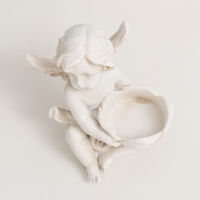 Сувенир полистоун подсвечник "Ангелочек с цветком" МИКС 10х8,2х9,2 см Сувенир полистоун подсвечник "Ангелочек с цветком" МИКС 10х8,2х9,2 см